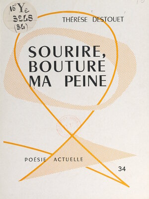 cover image of Sourire, bouture ma peine